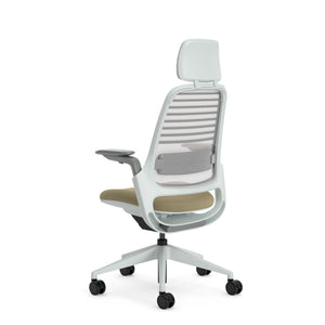 Con reposa cabeza / 3D Microknit Gris Gaviota 5T31/Atlantic AT35