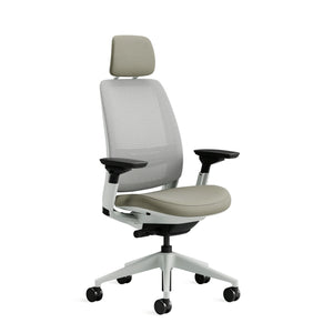 Con reposa cabeza / 3D Microknit Gris Gaviota 5T31/Era Trufa CSE02