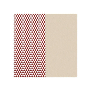 Sin reposa cabeza / 3D Knit Bermellón 14/Era Beige Avena CSE01