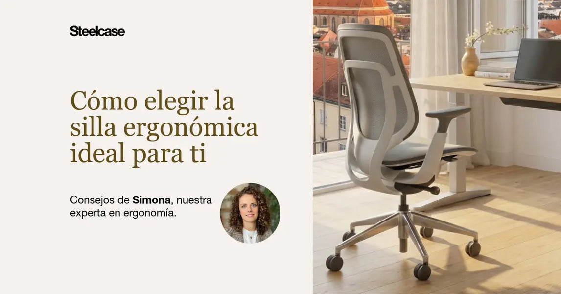 Preguntas y respuestas con Simona, nuestra experta en sillería: Cómo elegir la silla ergonómica idónea para ti