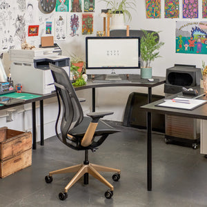 Sin reposa cabeza / Intermix Negro KR08+Matte Brass 4B22