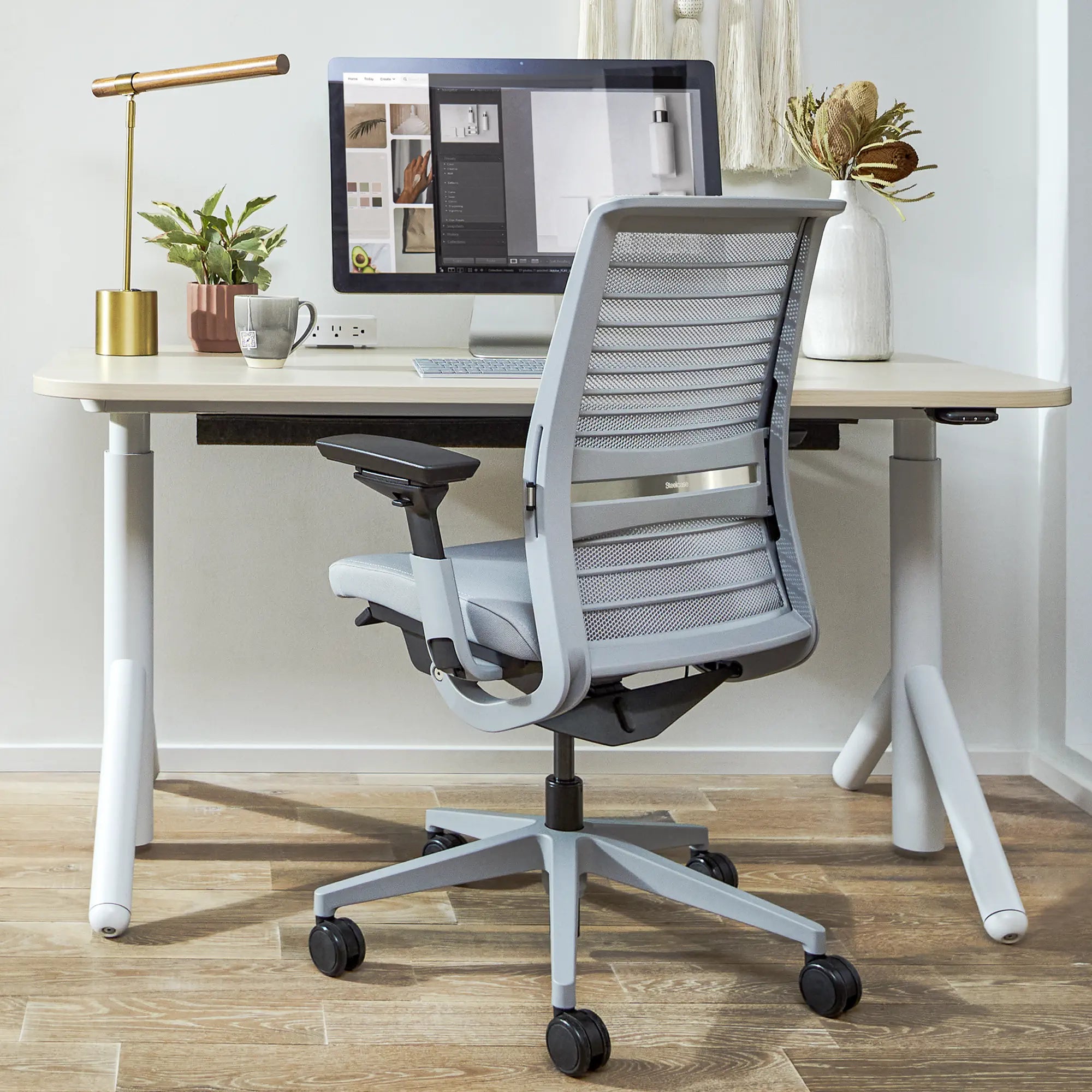 Sin reposa cabeza / 3D Microknit  Gris Gaviota 5T31/Era Azul Níquel CSE39