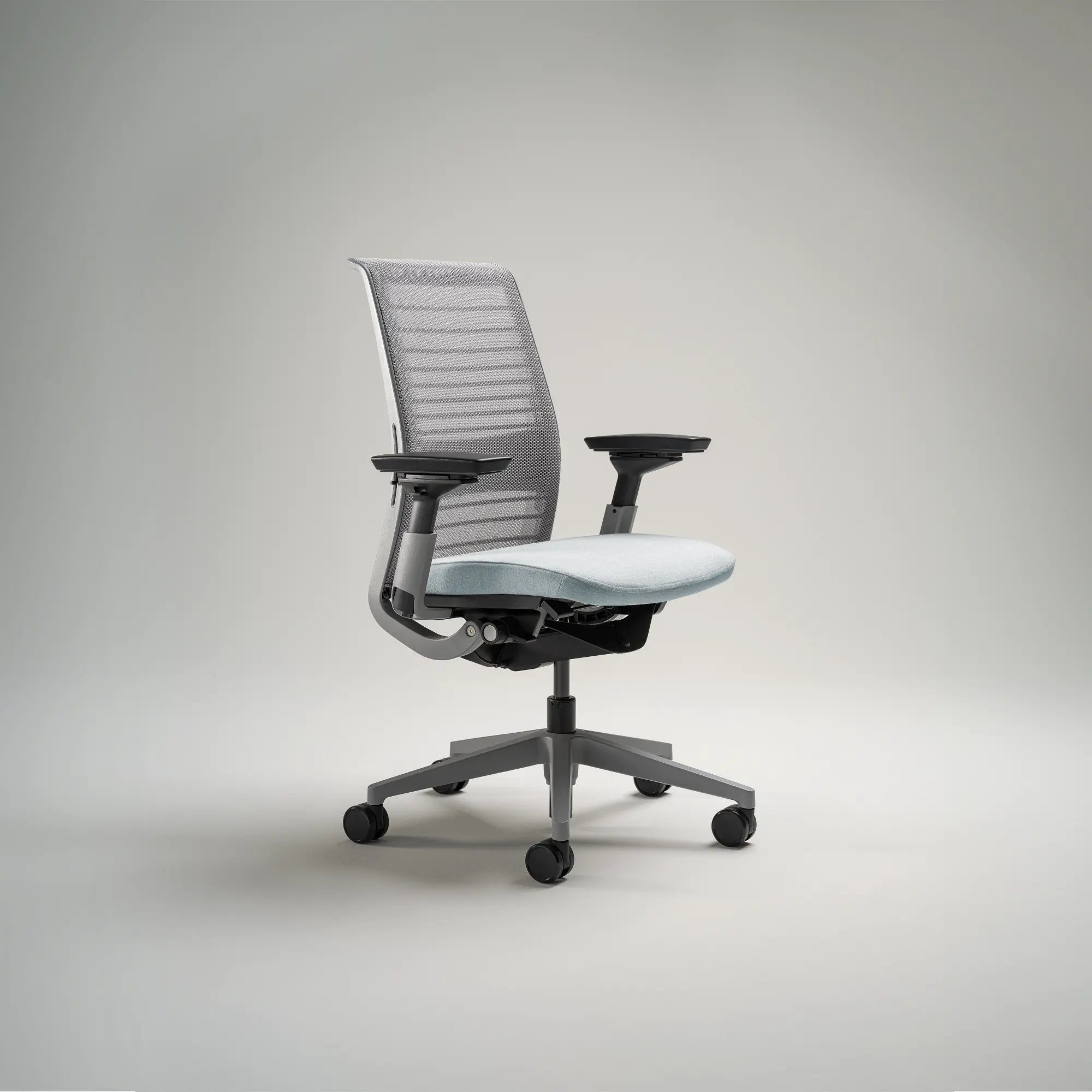 Sin reposa cabeza / 3D Microknit  Gris Gaviota 5T31/Era Azul Níquel CSE39