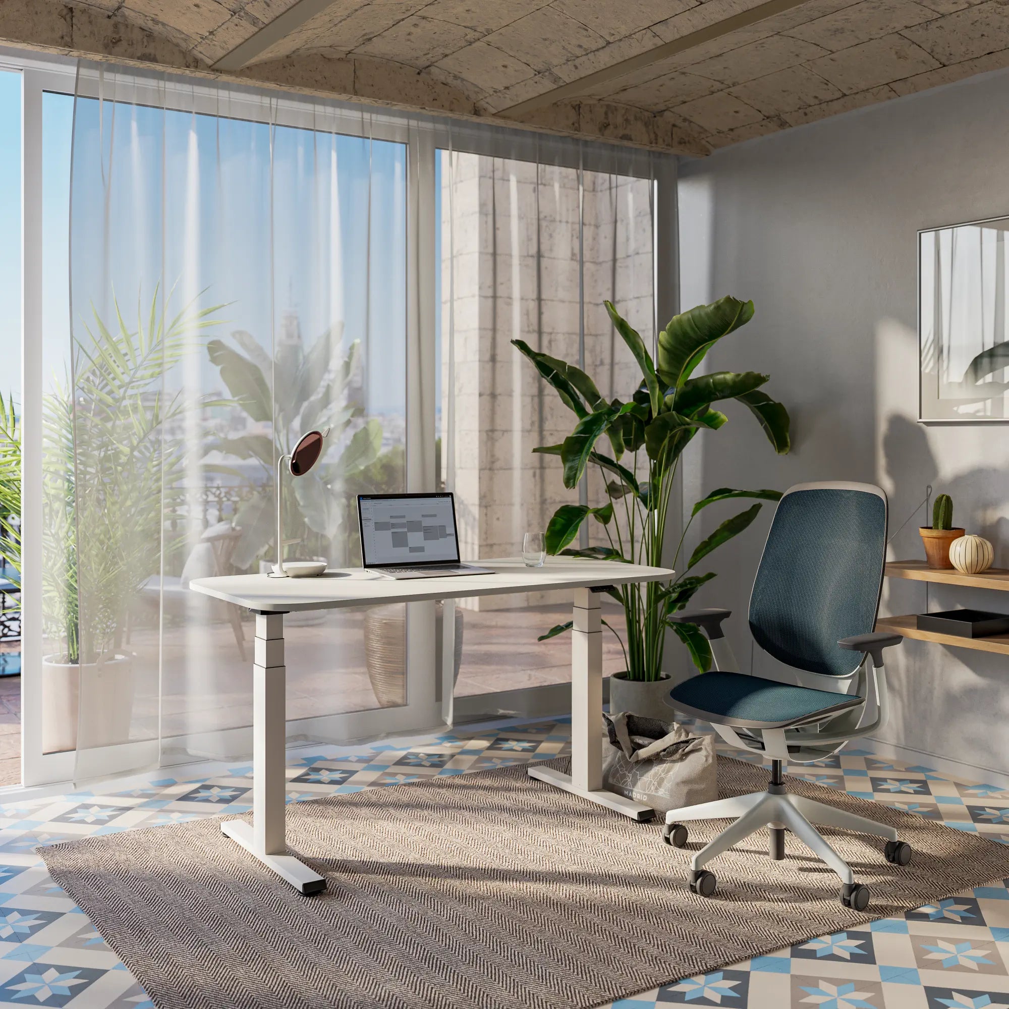 Sin reposa cabeza / Intermix Azul Baltic KR09