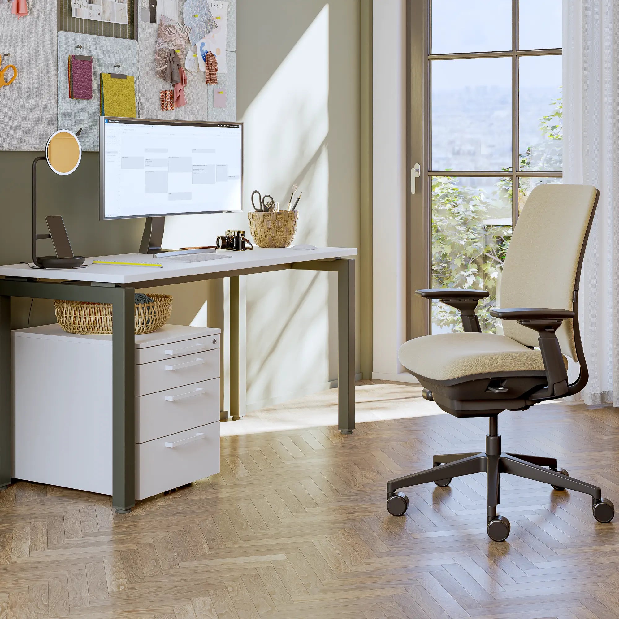 Sin reposa cabeza / Era Beige Avena CSE01