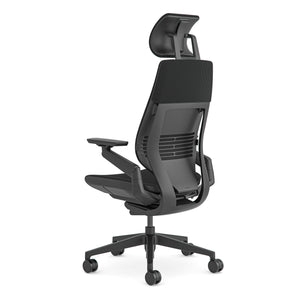 Con reposa cabeza / 3D Knit Negro 01+Era Ónix CSE14