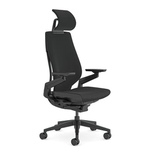 Con reposa cabeza / 3D Knit Negro 01+Era Ónix CSE14