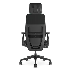 Con reposa cabeza / 3D Knit Negro 01+Era Ónix CSE14