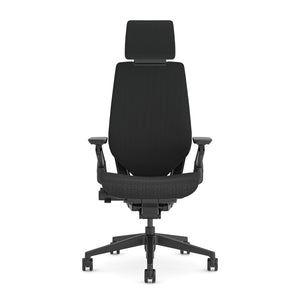 Con reposa cabeza / 3D Knit Negro 01+Era Ónix CSE14