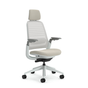 Con reposa cabeza / 3D Microknit Gris Gaviota 5T31/Era Beige Avena CSE01