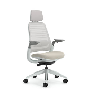 Con reposa cabeza / 3D Microknit Gris Gaviota 5T31/Era Beige Avena CSE01