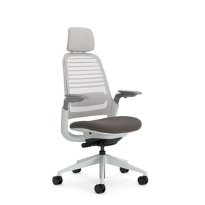 Con reposa cabeza / 3D Microknit Gris Gaviota 5T31/Atlantic AT33