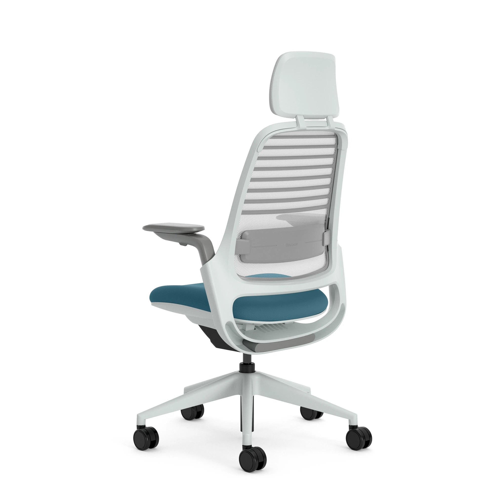 Con reposa cabeza / 3D Microknit Gris Gaviota 5T31/Atlantic AT38