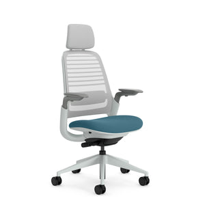 Con reposa cabeza / 3D Microknit Gris Gaviota 5T31/Atlantic AT38